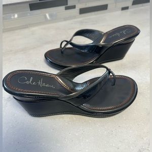 Cole Haan Nike Air Wedge Heels size 7.5